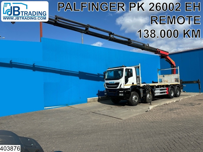 Iveco X-Way 360 8x4, EURO 6, Palfinger, Remote, Steel suspenion - Pritsche LKW, Autokran: das Bild 1 Iveco X-Way 360 8x4, EURO 6, Palfinger, Remote, Steel suspenion - Pritsche LKW, Autokran: das Bild 1
