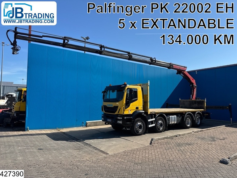 Iveco X-Way 480 8X4, EURO 6D, Retarder, Palfinger - Pritsche LKW, Autokran: das Bild 1 Iveco X-Way 480 8X4, EURO 6D, Retarder, Palfinger - Pritsche LKW, Autokran: das Bild 1