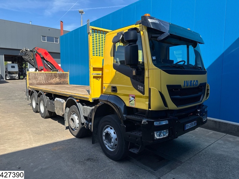 Iveco X-Way 480 8X4, EURO 6D, Retarder, Palfinger - Pritsche LKW, Autokran: das Bild 3 Iveco X-Way 480 8X4, EURO 6D, Retarder, Palfinger - Pritsche LKW, Autokran: das Bild 3