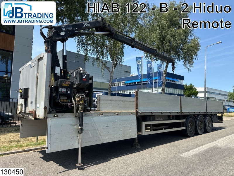 Lecitrailer open laadbak HIAB, Remote - Pritschenauflieger/ Plattformauflieger: das Bild 1 Lecitrailer open laadbak HIAB, Remote - Pritschenauflieger/ Plattformauflieger: das Bild 1