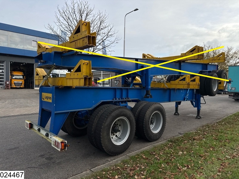 Legras Openlaadbak Wood transport, Steel suspension - Holzauflieger: das Bild 2 Legras Openlaadbak Wood transport, Steel suspension - Holzauflieger: das Bild 2