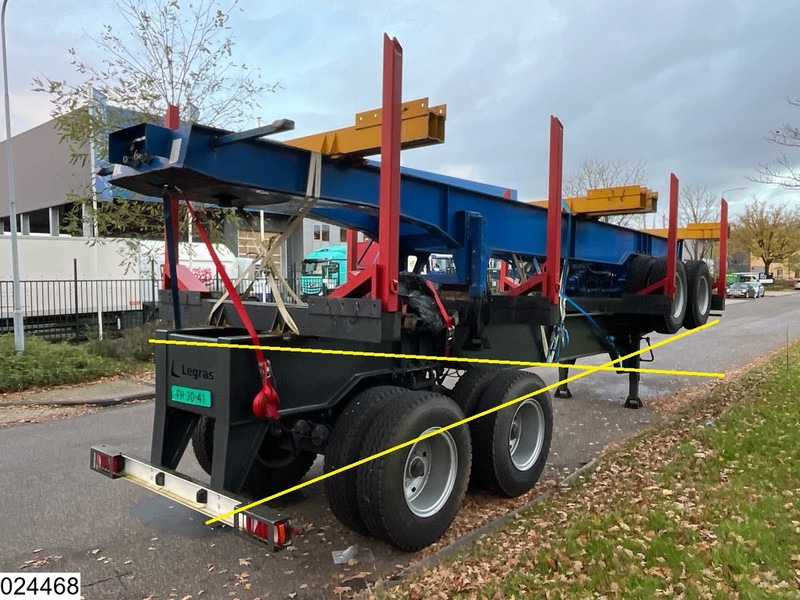 Legras Openlaadbak Wood transport, Steel suspension - Holzauflieger: das Bild 2 Legras Openlaadbak Wood transport, Steel suspension - Holzauflieger: das Bild 2