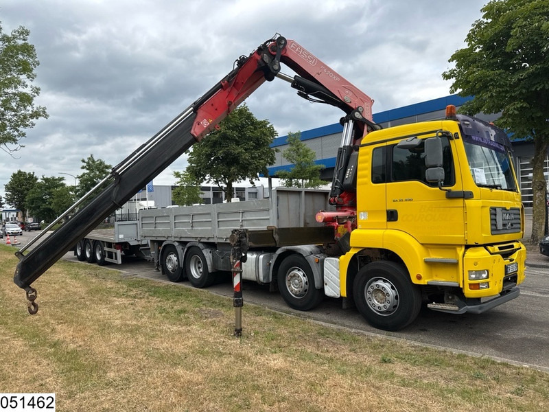 MAN TGA 35 400 8x2, Handgeschakeld, Fassi, Remote, Combi - Pritsche LKW, Autokran: das Bild 3 MAN TGA 35 400 8x2, Handgeschakeld, Fassi, Remote, Combi - Pritsche LKW, Autokran: das Bild 3