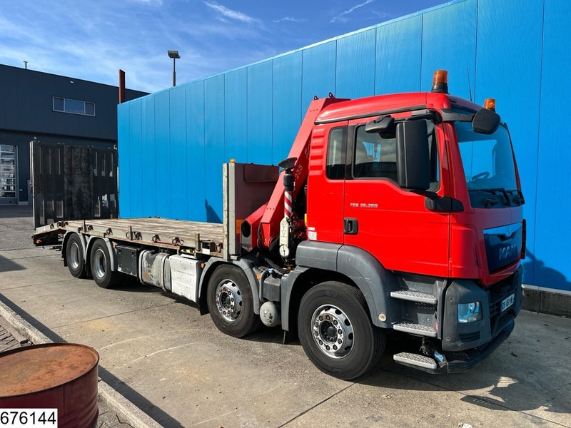MAN TGS 35 360 8x2, EURO 6, FASSI, Winch - Pritsche LKW, Autokran: das Bild 4 MAN TGS 35 360 8x2, EURO 6, FASSI, Winch - Pritsche LKW, Autokran: das Bild 4