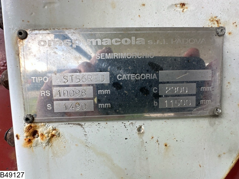 Macola Gas 56100 Liter, LPG GPL gas tank, Gaz, 1 Compartment - Tankauflieger: das Bild 4 Macola Gas 56100 Liter, LPG GPL gas tank, Gaz, 1 Compartment - Tankauflieger: das Bild 4