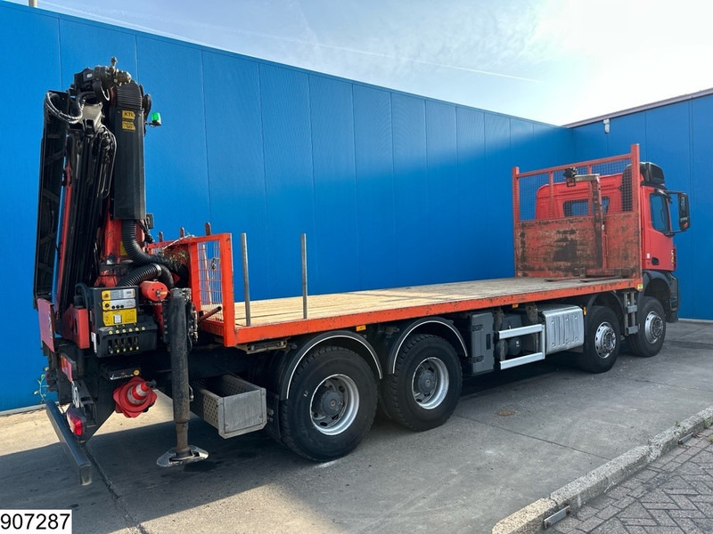 Mercedes-Benz Arocs 3240 8X4, EURO 6, Steel suspension, Palfinger - Pritsche LKW, Autokran: das Bild 2 Mercedes-Benz Arocs 3240 8X4, EURO 6, Steel suspension, Palfinger - Pritsche LKW, Autokran: das Bild 2