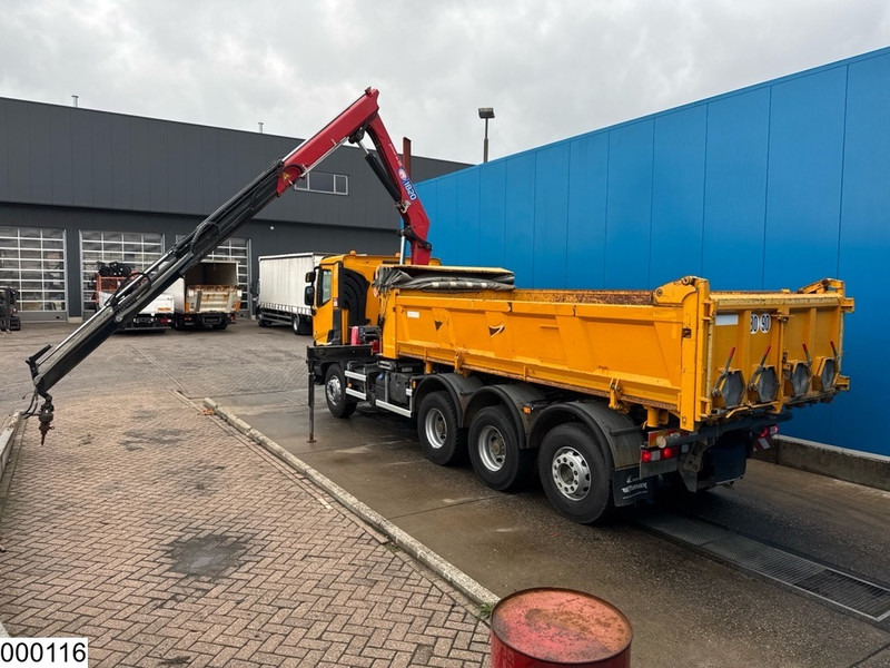 Renault C 430 8x4, EURO 6, HMF, Garnier - Kipper, Autokran: das Bild 4 Renault C 430 8x4, EURO 6, HMF, Garnier - Kipper, Autokran: das Bild 4