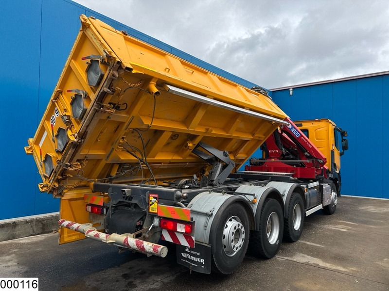 Renault C 430 8x4, EURO 6, HMF, Garnier - Kipper, Autokran: das Bild 2 Renault C 430 8x4, EURO 6, HMF, Garnier - Kipper, Autokran: das Bild 2