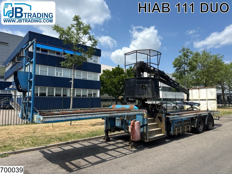 Samro open laadbak Hiab - Pritschenauflieger/ Plattformauflieger: das Bild 1 Samro open laadbak Hiab - Pritschenauflieger/ Plattformauflieger: das Bild 1