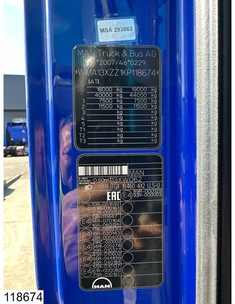 Sattelzugmaschine MAN TGX 18 460 EURO 6, Retarder, Standairco: das Bild 7