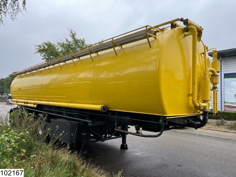 WELGRO Bulk 60 m3, 10 compartments, 3x steering - Tankauflieger: das Bild 4 WELGRO Bulk 60 m3, 10 compartments, 3x steering - Tankauflieger: das Bild 4