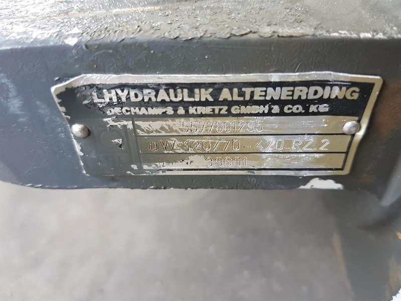 Fuchs MHL320-5577661295-Outrigger cylinder/Zylinder - Hydraulik für Baumaschine: das Bild 3 Fuchs MHL320-5577661295-Outrigger cylinder/Zylinder - Hydraulik für Baumaschine: das Bild 3