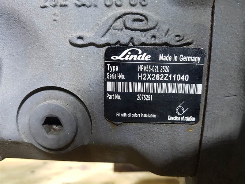 Linde HPV55-02L - Vögele - 2075251 -Drive pump/Fahrpumpe - Hydraulik: das Bild 3 Linde HPV55-02L - Vögele - 2075251 -Drive pump/Fahrpumpe - Hydraulik: das Bild 3