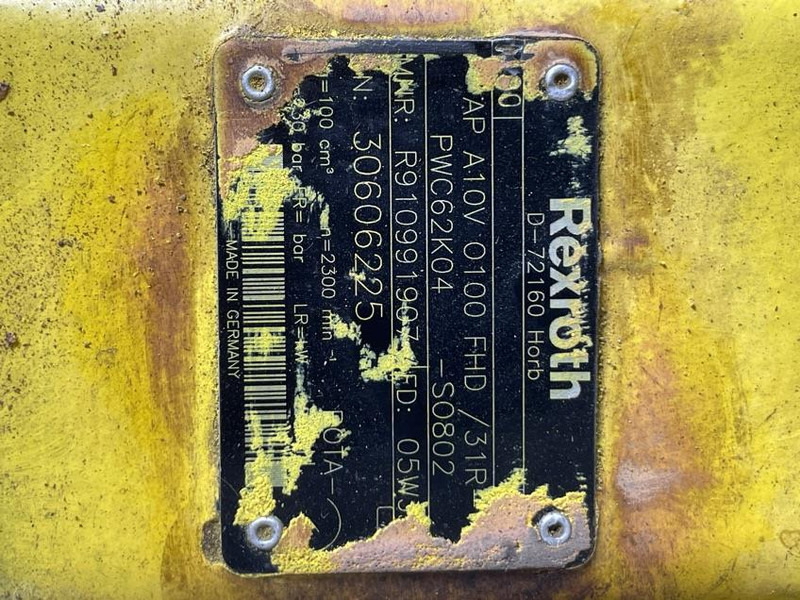 Rexroth A10VO100FHD/31R-Load sensing pump - Hydraulik für Baumaschine: das Bild 5 Rexroth A10VO100FHD/31R-Load sensing pump - Hydraulik für Baumaschine: das Bild 5