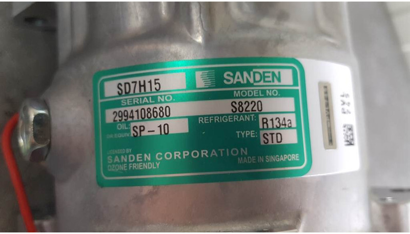 SANDEN SD7H15-S8220-Compressor/Kompressor/Aircopom - Klimakompressor für Baumaschine: das Bild 3 SANDEN SD7H15-S8220-Compressor/Kompressor/Aircopom - Klimakompressor für Baumaschine: das Bild 3