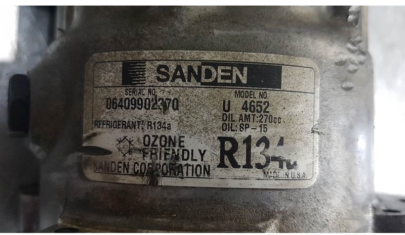 SANDEN U4652 - Compressor/Kompressor/Aircopomp - Klimakompressor für Baumaschine: das Bild 3 SANDEN U4652 - Compressor/Kompressor/Aircopomp - Klimakompressor für Baumaschine: das Bild 3