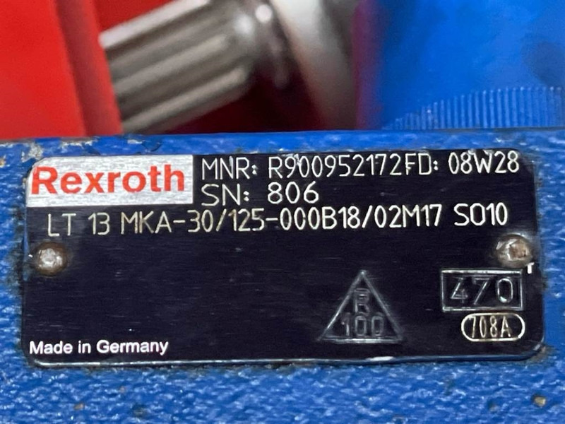 Hydraulik für Baumaschine Terex TW150-4695325-Compact brake block: das Bild 6 Hydraulik für Baumaschine Terex TW150-4695325-Compact brake block: das Bild 6