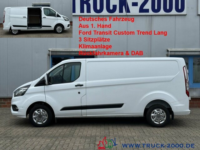 Ford Transit Custom Lang Trend 3Sitzer + Klima + DAB - Kleintransporter: das Bild 1 Ford Transit Custom Lang Trend 3Sitzer + Klima + DAB - Kleintransporter: das Bild 1