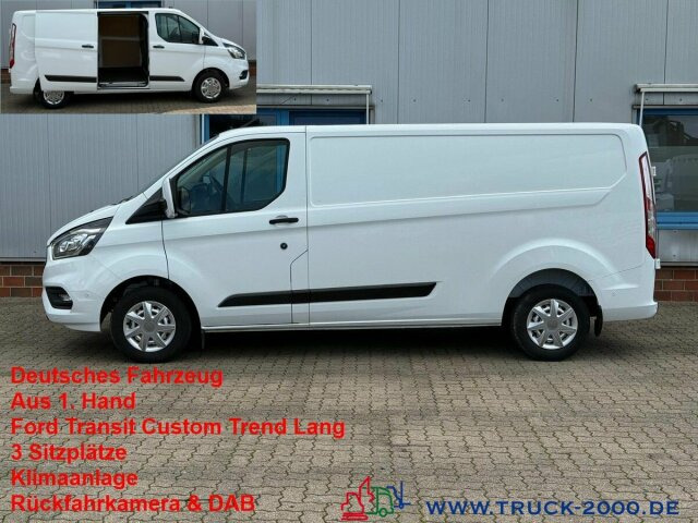 Ford Transit Custom Lang Trend 3Sitzer + Klima + DAB - Kleintransporter: das Bild 1 Ford Transit Custom Lang Trend 3Sitzer + Klima + DAB - Kleintransporter: das Bild 1
