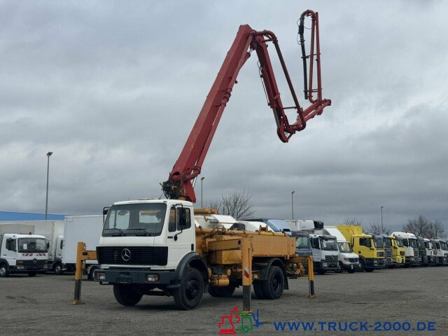 Mercedes-Benz 1722 Betonpumpe Schwing 23m 4 Mast Hallenmeister - Autokran: das Bild 4 Mercedes-Benz 1722 Betonpumpe Schwing 23m 4 Mast Hallenmeister - Autokran: das Bild 4