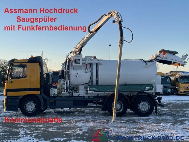 Mercedes-Benz 2631 Assmann Hochdruck Saugspüler 9000 l. Tank - Saug-/ Spülfahrzeug: das Bild 1 Mercedes-Benz 2631 Assmann Hochdruck Saugspüler 9000 l. Tank - Saug-/ Spülfahrzeug: das Bild 1