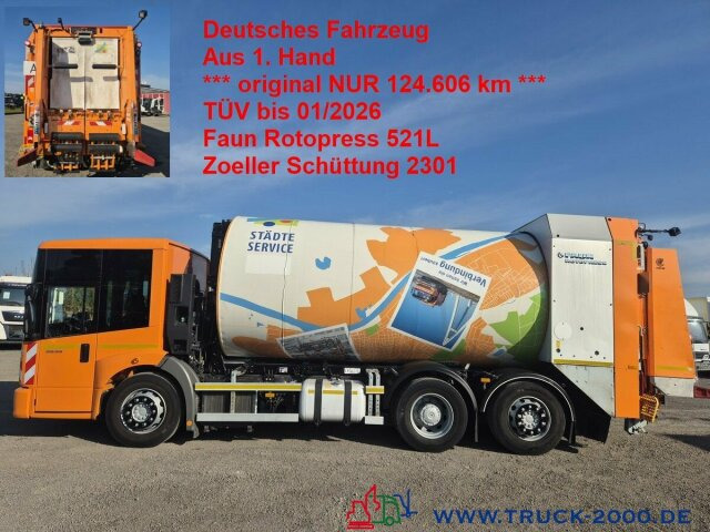 Mercedes-Benz 2635 NGE Faun Rotopress 521L Zoeller Schüttung - Müllwagen: das Bild 1 Mercedes-Benz 2635 NGE Faun Rotopress 521L Zoeller Schüttung - Müllwagen: das Bild 1