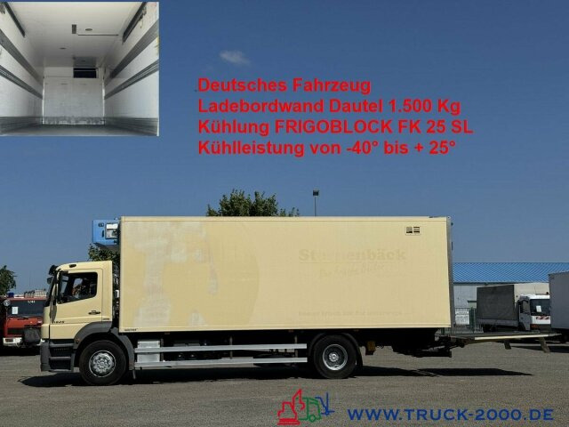 Mercedes-Benz Axor 1829 Frigoblock Tiefkühlung -40° Dautel LBW - Kühlkoffer LKW: das Bild 1 Mercedes-Benz Axor 1829 Frigoblock Tiefkühlung -40° Dautel LBW - Kühlkoffer LKW: das Bild 1