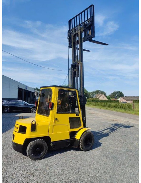 Gabelstapler Hyster Forklift free lift / triple / side shift H60XM: das Bild 8