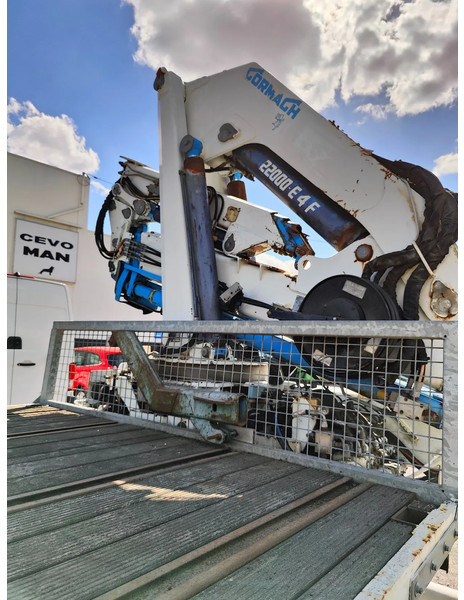 Pritsche LKW, Autokran MAN 18.410 F2000 Cormach 22000 E4F + jib: das Bild 7