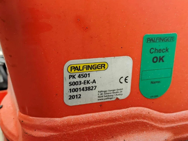 Abrollkipper, Autokran MAN TGL 12.250 Containersysteem Jimeca met kraan Palfinger PK4501: das Bild 10
