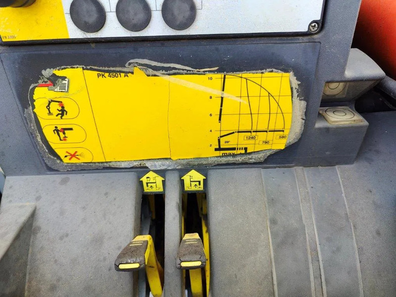 Abrollkipper, Autokran MAN TGL 12.250 Containersysteem Jimeca met kraan Palfinger PK4501: das Bild 11