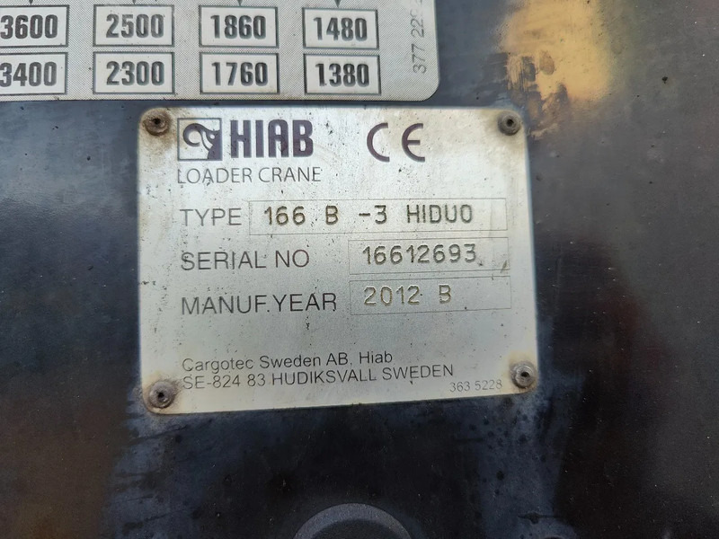 Pritsche LKW, Autokran MAN TGM 18.250 Open box + HIAB 166-3: das Bild 9