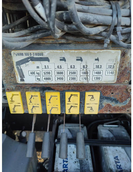 Pritsche LKW, Autokran MAN TGM 18.250 Open box + HIAB 166-3: das Bild 8