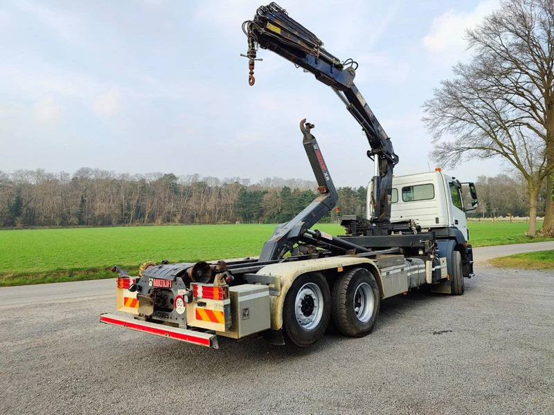 Mercedes-Benz Axor 2536 Euro5 container multilift crane HIAB 220 - Abrollkipper, Autokran: das Bild 3 Mercedes-Benz Axor 2536 Euro5 container multilift crane HIAB 220 - Abrollkipper, Autokran: das Bild 3