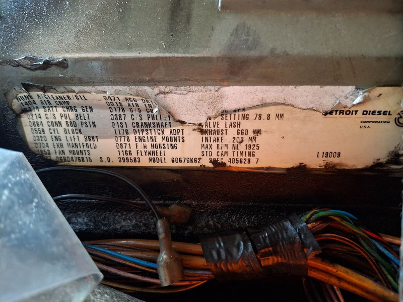 Detroit 6067GK62 60-serie - Motor: das Bild 5 Detroit 6067GK62 60-serie - Motor: das Bild 5