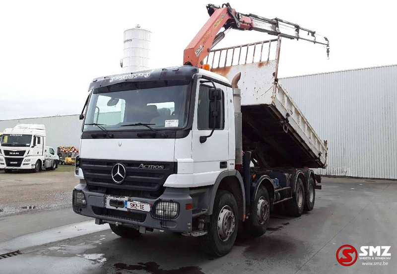 Mercedes-Benz Actros 4144 palfinber pk2002/4Ext remote - Kipper, Autokran: das Bild 3 Mercedes-Benz Actros 4144 palfinber pk2002/4Ext remote - Kipper, Autokran: das Bild 3