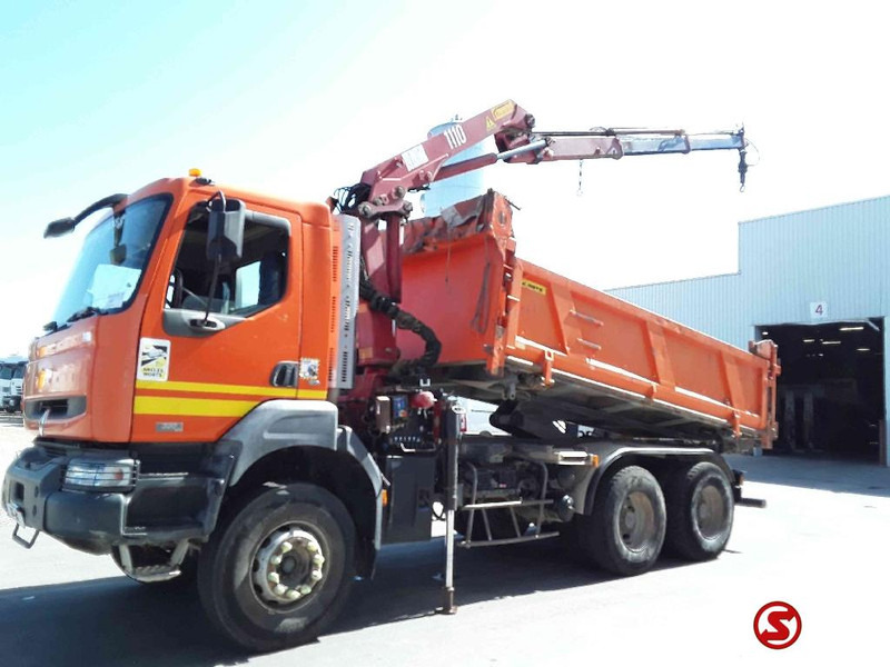 Renault Kerax 320 hmf 1113 - Kipper, Autokran: das Bild 5 Renault Kerax 320 hmf 1113 - Kipper, Autokran: das Bild 5