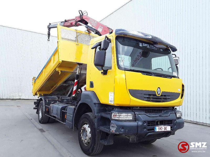 Renault Kerax 380 Fassi F110A.21 - Kipper, Autokran: das Bild 1 Renault Kerax 380 Fassi F110A.21 - Kipper, Autokran: das Bild 1