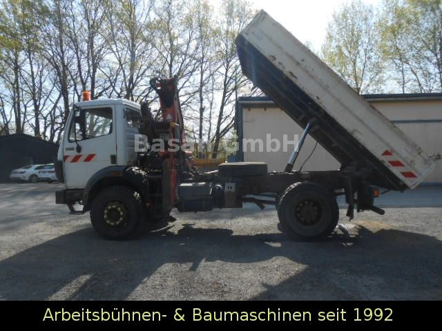 Mercedes-Benz MB 1717 AK Kipper Allrad mit Kran Atlas 100.1 Mercedes-Benz MB 1717 AK Kipper Allrad mit Kran Atlas 100.1 - Kipper, Autokran: das Bild 3 Mercedes-Benz MB 1717 AK Kipper Allrad mit Kran Atlas 100.1 Mercedes-Benz MB 1717 AK Kipper Allrad mit Kran Atlas 100.1 - Kipper, Autokran: das Bild 3