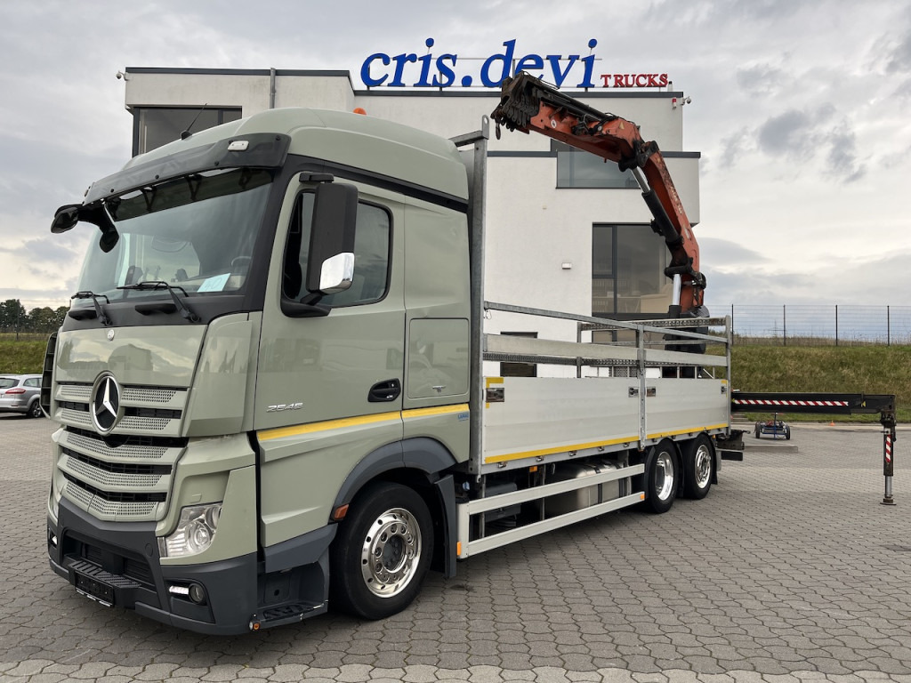 Mercedes-Benz Actros 2545 6x2 Atlas 265-A6 Lenk- Liftachse - Autokran, Pritsche LKW: das Bild 1 Mercedes-Benz Actros 2545 6x2 Atlas 265-A6 Lenk- Liftachse - Autokran, Pritsche LKW: das Bild 1