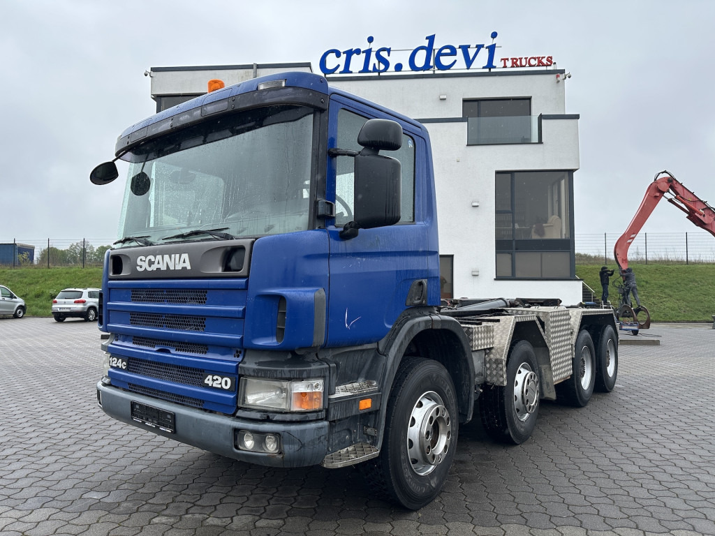 Scania P124 420 8x4 Multilift 26 t | Retarder - Abrollkipper: das Bild 1 Scania P124 420 8x4 Multilift 26 t | Retarder - Abrollkipper: das Bild 1