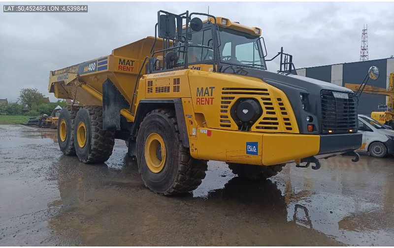 Komatsu HM400-5E0 - Knickgelenkter Dumper: das Bild 1 Komatsu HM400-5E0 - Knickgelenkter Dumper: das Bild 1