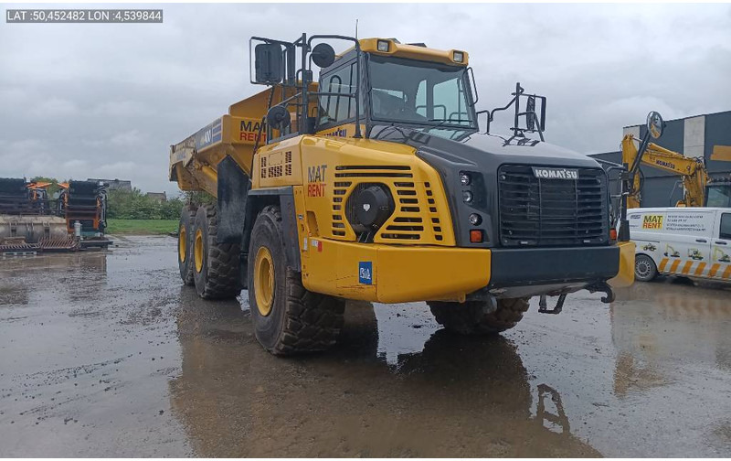 Komatsu HM400-5E0 - Knickgelenkter Dumper: das Bild 2 Komatsu HM400-5E0 - Knickgelenkter Dumper: das Bild 2