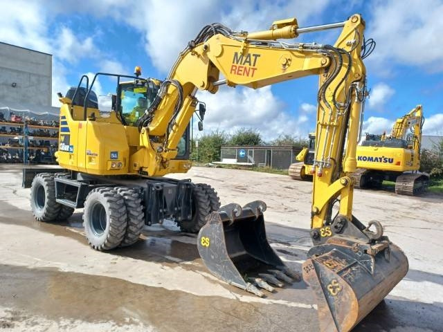 Komatsu PW138MR-11E0 - Mobilbagger: das Bild 1 Komatsu PW138MR-11E0 - Mobilbagger: das Bild 1