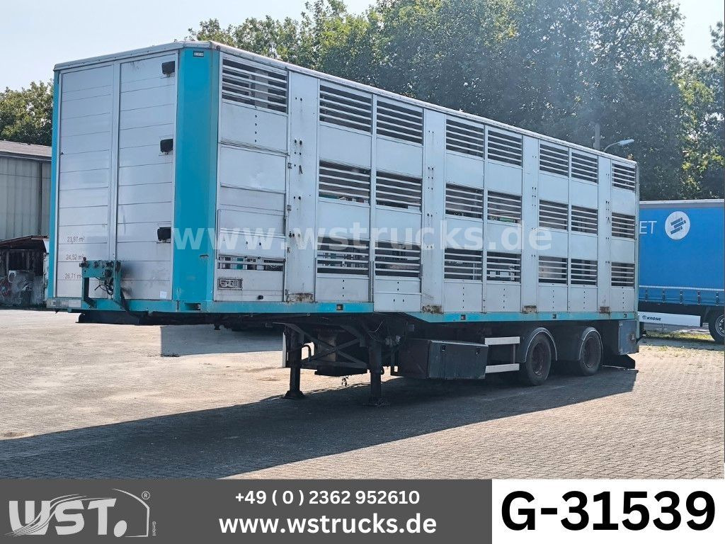 Jumbo 3 Stock Lenkachse - Tiertransporter Auflieger: das Bild 1 Jumbo 3 Stock Lenkachse - Tiertransporter Auflieger: das Bild 1