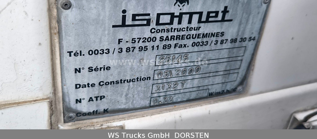 MAN 18.340 Isomet Rohrbahn ( ohne Kühlmaschine ) - Kühlkoffer LKW: das Bild 4 MAN 18.340 Isomet Rohrbahn ( ohne Kühlmaschine ) - Kühlkoffer LKW: das Bild 4