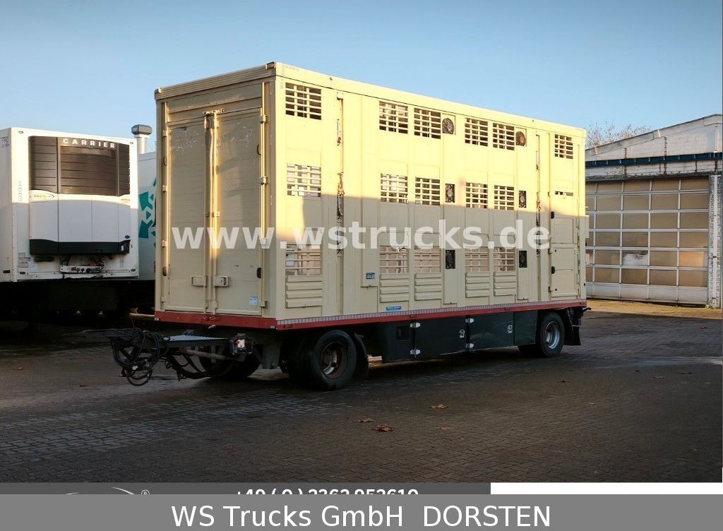 Menke-Janzen 3Stock Viehanhänger | Hubdach |Vollalu |Aggregat - Tiertransporter Anhänger: das Bild 1 Menke-Janzen 3Stock Viehanhänger | Hubdach |Vollalu |Aggregat - Tiertransporter Anhänger: das Bild 1