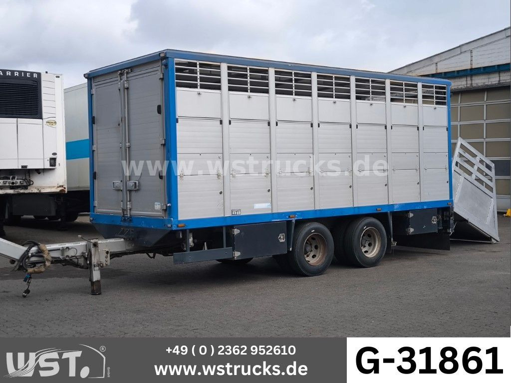 Menke-Janzen Tandem Einstock Top Zustand - Tiertransporter Anhänger: das Bild 1 Menke-Janzen Tandem Einstock Top Zustand - Tiertransporter Anhänger: das Bild 1