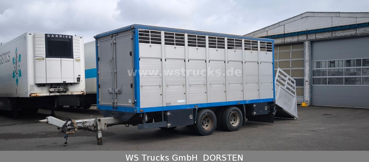 Menke-Janzen Tandem Einstock Top Zustand - Tiertransporter Anhänger: das Bild 3 Menke-Janzen Tandem Einstock Top Zustand - Tiertransporter Anhänger: das Bild 3