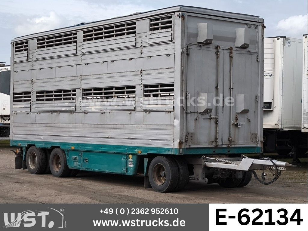 Pezzaioli 2 Stock RBA31F ausfahrbares Dach Viehanhänger - Tiertransporter Anhänger: das Bild 1 Pezzaioli 2 Stock RBA31F ausfahrbares Dach Viehanhänger - Tiertransporter Anhänger: das Bild 1
